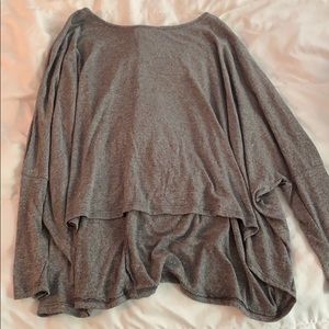 Loose fitting batwing 3/4 sleeve top